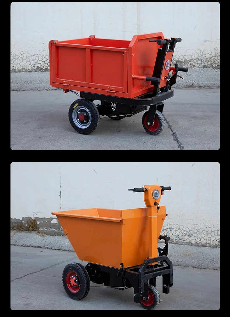 Organic Farming Of Agriculture - electric hand push ash bucket tricycle