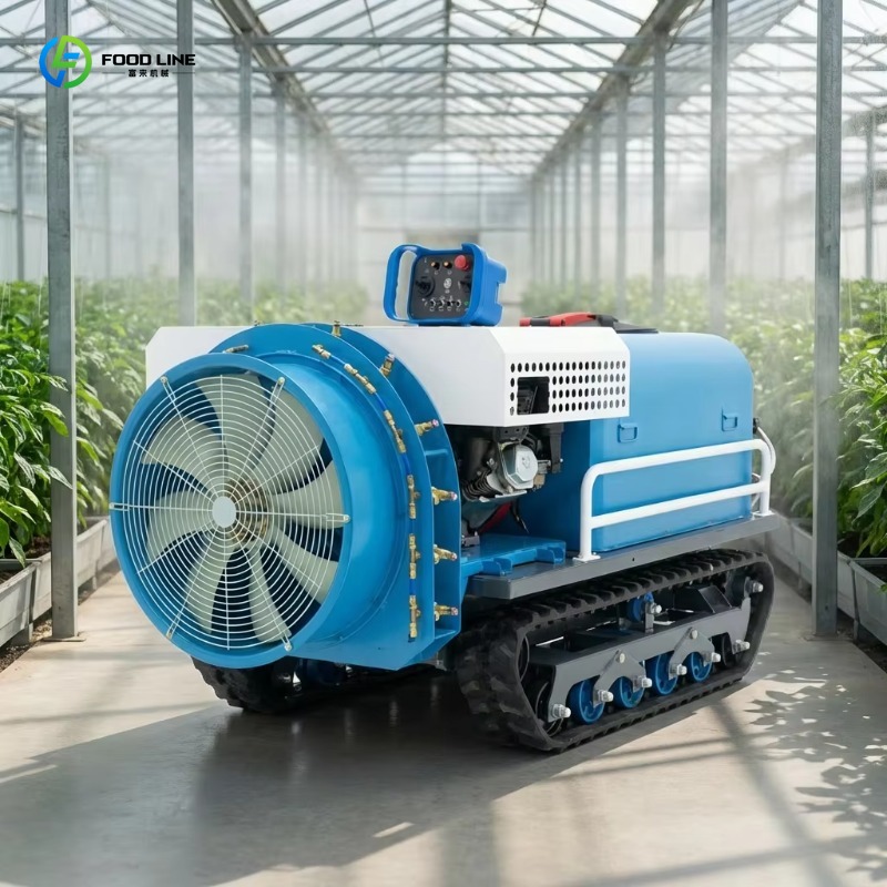 Agriculture Farming Robot - Remote Control Crawler Agricultural Pesticide Sprayer
