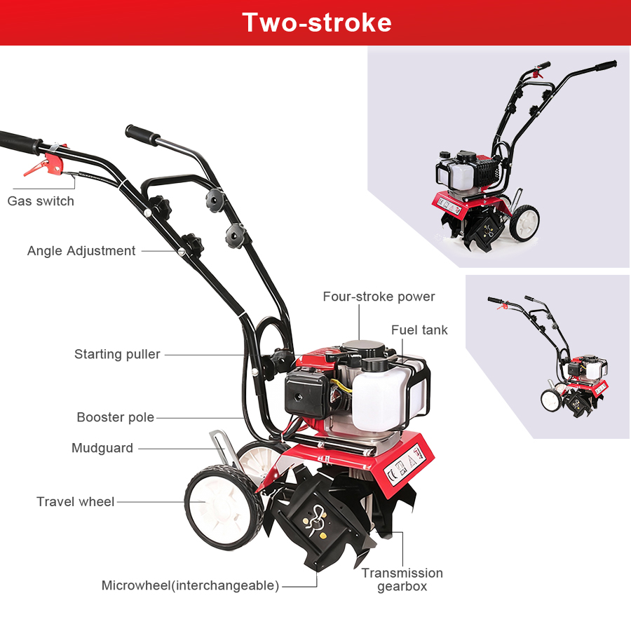 Tungfull Petrol Micro Cultivat - Farming Agriculture Equipment recension och pris