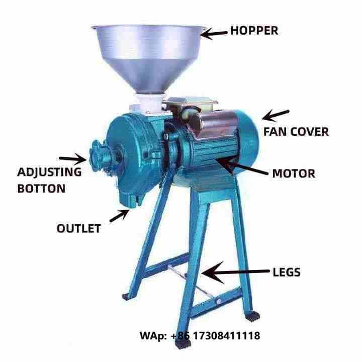 1year Warranty Pulverizer Maiz - Grain Mill Grinder recension och pris
