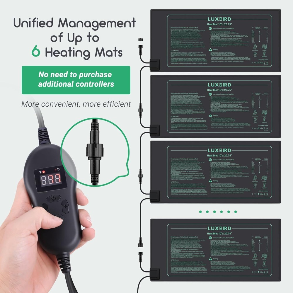 4 Pack Seedling Heat Mat with  - Seedling Heat Mat recension och pris