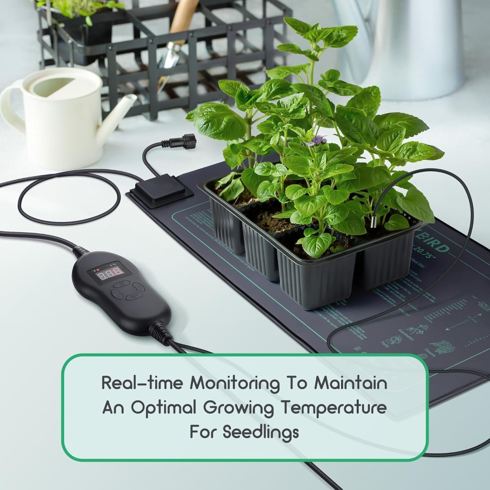 4 Pack Seedling Heat Mat with  - Seedling Heat Mat recension och pris