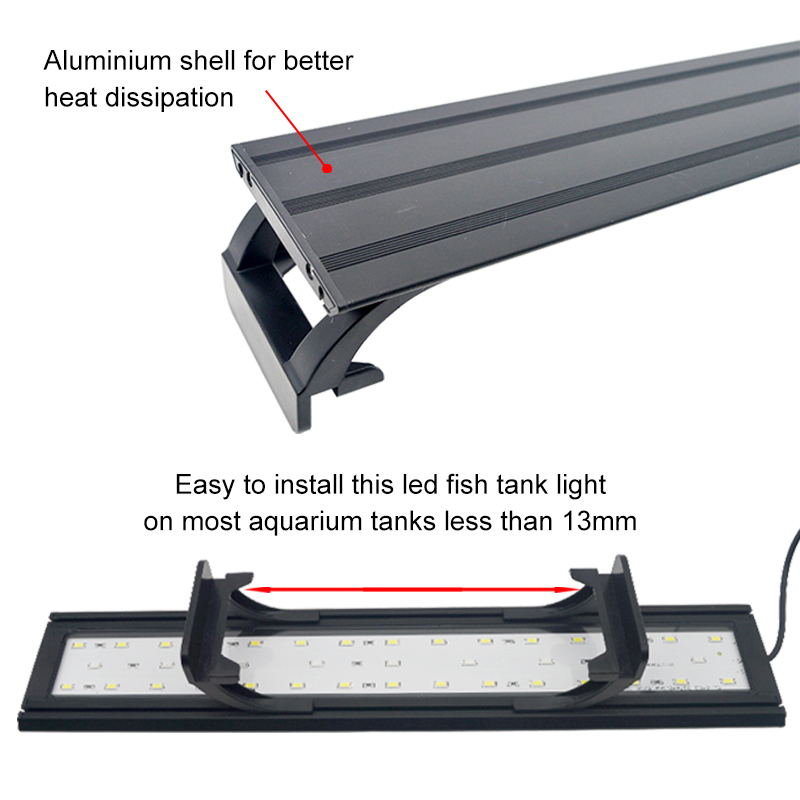 Aquarium LED Light for 16-64CM - Plant Growth Regulator recension och pris