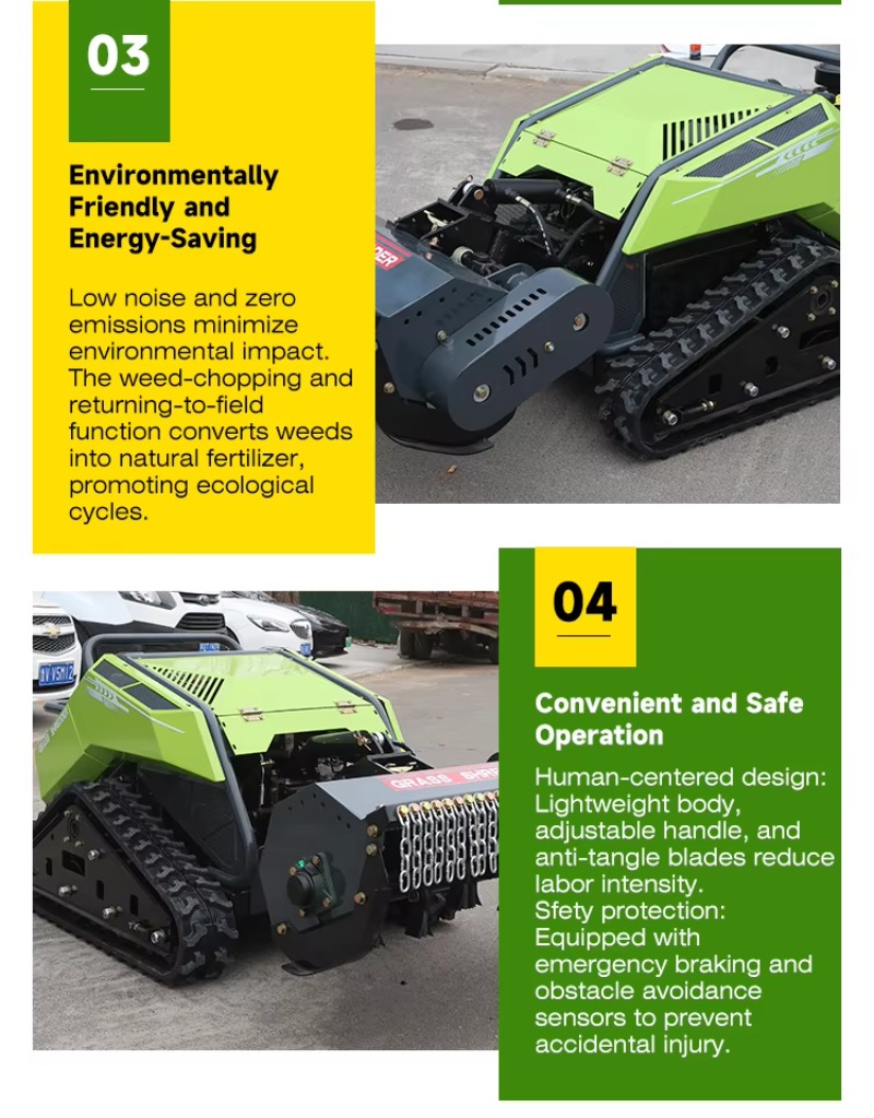 High Quality Robot Lawn Mower  - Agriculture Farming Robot recension och pris