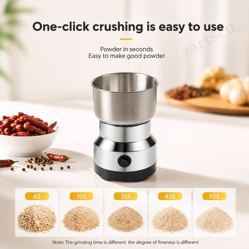 Kitchen Multifunctional 4 Blad - Grain Mill Grinder recension och pris
