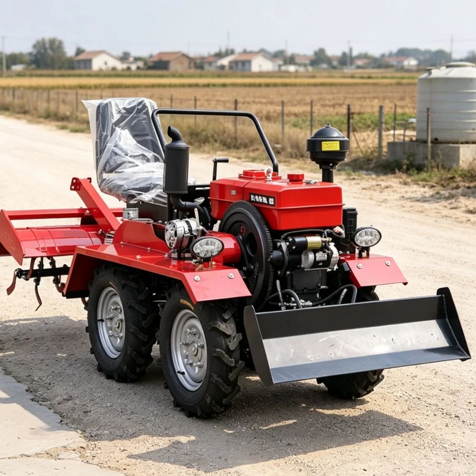 Customized 4‑Wheel 4WD Rotary  - Farming Agriculture Equipment recension och pris