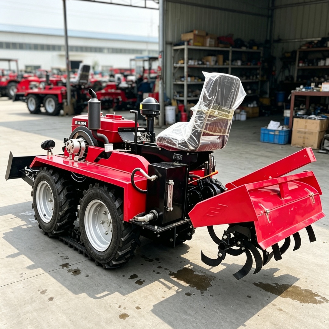 Customized 4‑Wheel 4WD Rotary  - Farming Agriculture Equipment recension och pris
