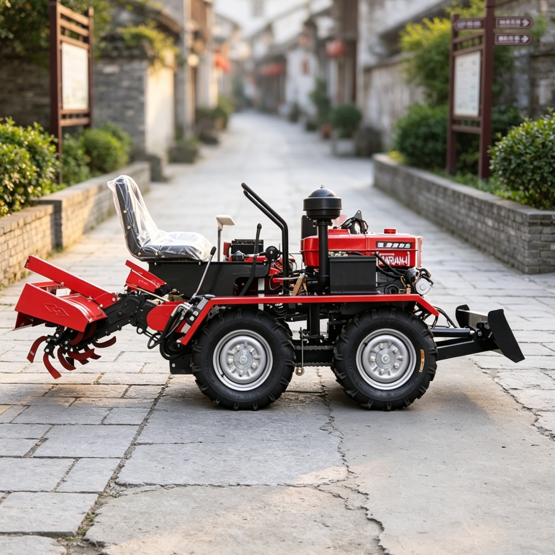Customized 4‑Wheel 4WD Rotary  - Farming Agriculture Equipment recension och pris