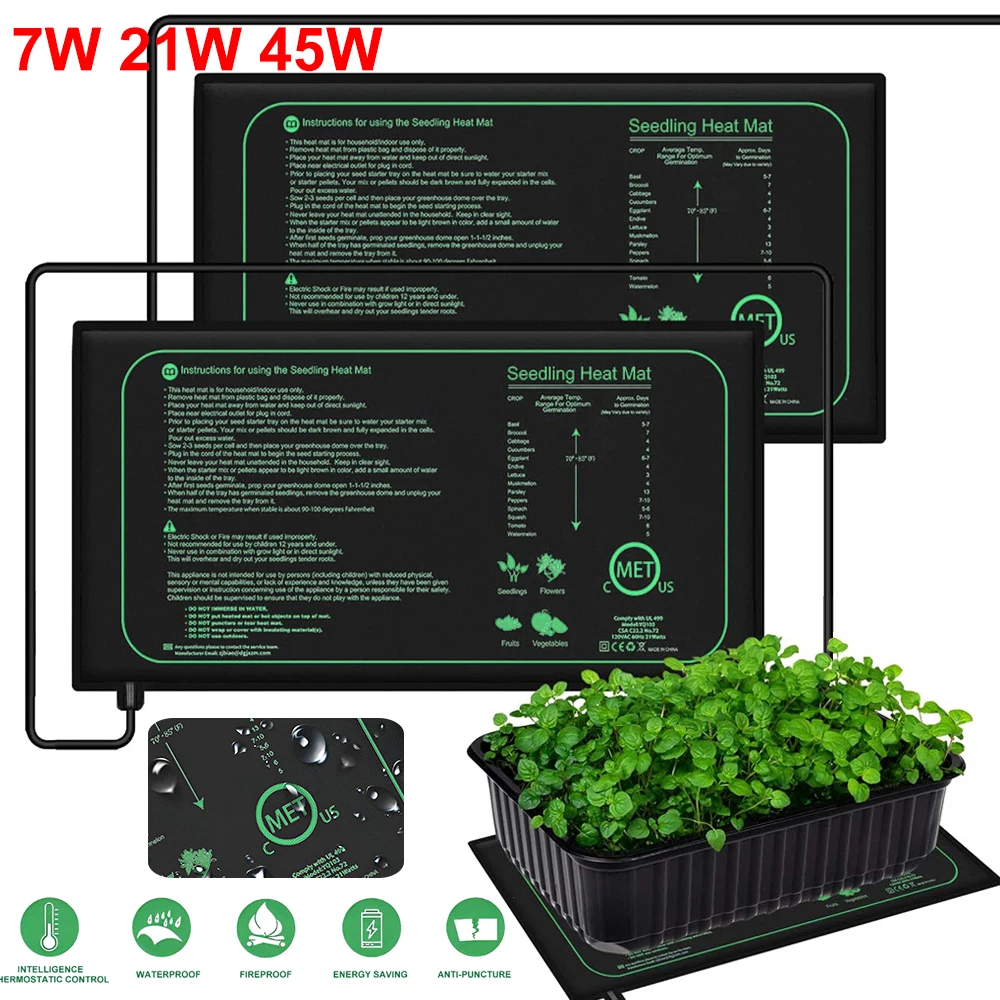 10/25/50CM Seedling Heat Mat I - Seedling Heat Mat recension och pris