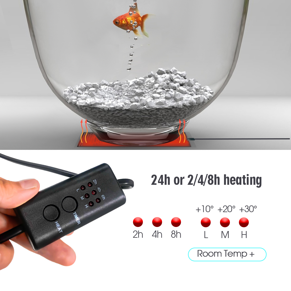 EU Plug 5-20W Reptiles Adjusta - Seedling Heat Mat recension och pris