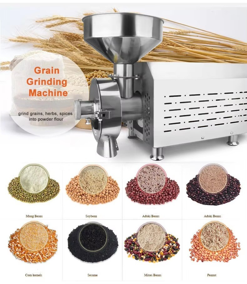 50-300 Mesh Commercial Micron  - Grain Mill Grinder recension och pris