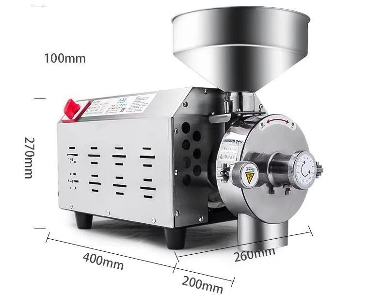 50-300 Mesh Commercial Micron  - Grain Mill Grinder recension och pris